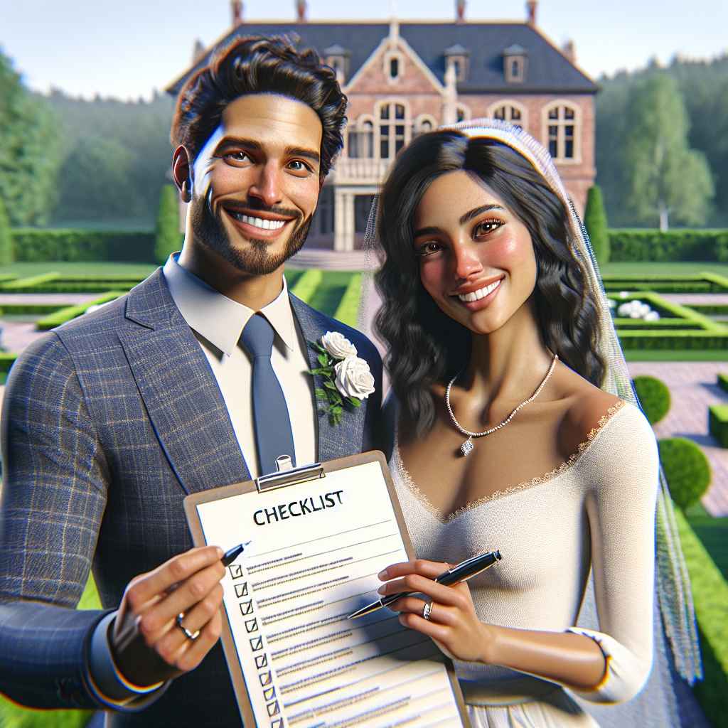 Ultimative Checkliste für Hochzeitsvorbereitungen